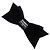 Spilla in nastro di pelle nera Chanel Nero - vista 2