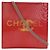 Borsa a spalla con catena olografica Chanel Rosso