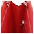 Borsa a spalla con catena olografica Chanel Rosso - vista 16
