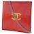 Borsa a spalla con catena olografica Chanel Rosso - vista 2