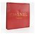 Borsa a spalla con catena olografica Chanel Rosso - vista 3