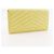 Portafoglio lungo V Stitch di Chanel Giallo - vista 3