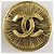 Orecchini vintage a clip Coco Mark di Chanel D'oro - vista 5