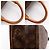 Borsa Boston Keepall 50 Louis Vuitton Marrone - vista 17
