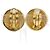 Timeless Orecchini vintage a clip Coco Mark di Chanel D'oro - vista 3