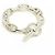 Bracciale Hermès Chaine d'Ancre GM Taglia S M Argento Maxi Catena