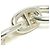 Bracciale Hermès Chaine d'Ancre GM Taglia S M Argento Maxi Catena - vista 3