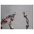 Autre Marque Bracciali Agatha Westie in Ceramica Rosa e Cuori Dorati - vista 2