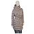 Casaco de down acolchoado bege Weekend Max Mara com cinto e capuz – Tamanho IT 44