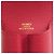 Astuccio per penna in pelle Courchevel Hermès in rosso - vista 5