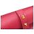 Astuccio per penna in pelle Courchevel Hermès in rosso - vista 8