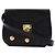 Pochette in pelle nera Salvatore Ferragamo Nero
