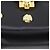 Pochette in pelle nera Salvatore Ferragamo Nero - vista 9