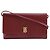 Borsa a spalla in pelle rossa Burberry Rosso
