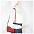 Borsa a spalla in pelle rossa Burberry Rosso - vista 18
