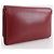 Borsa a spalla in pelle rossa Burberry Rosso - vista 3