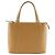 Borsa in pelle di vitello beige Burberry