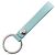 Tiffany & Co Portachiavi in pelle e metallo blu Tiffany Argento