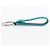 Tiffany & Co Portachiavi in pelle e metallo blu Tiffany Argento - vista 3