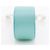 Tiffany & Co Portachiavi in pelle e metallo blu Tiffany Argento - vista 4