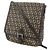 Borsa a Spalla Fendi Zucchino Marrone - vista 2