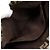 Borsa a Spalla Fendi Zucchino Marrone - vista 7