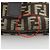 Borsa a Spalla Fendi Zucchino Marrone - vista 9