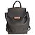 Alexander Wang Prisma Skeletal Black Pebbled Leather Backpack Rose Gold Hardware