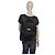 Alexander Wang Prisma Skeletal Black Pebbled Leather Backpack Rose Gold Hardware - view 17
