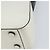 Borsa a spalla PRADA in pelle verniciata bianca argento Auth 162846 Bianco - vista 12