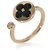 Anello Mini Sun Color Blossom in Onice e Diamanti in Oro Giallo Louis Vuitton - vista 2