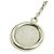 Hermès 1985s Silver Saddle Nail Sterling Silver Key Holder Silvery - view 2