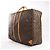 Borsa da viaggio Louis Vuitton Sirius 65 in tela Monogram marrone Beige - vista 3