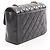Borsa a Spalla Chanel Matelassé Diana Flap Nero - vista 2