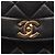 Borsa a Spalla Chanel Matelassé Diana Flap Nero - vista 9