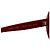 Gafas de sol redondas Chanel rojo burdeos-frambuesa 5489 3N Roja - vista 8