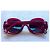 Gafas de sol redondas Chanel rojo burdeos-frambuesa 5489 3N Roja - vista 9