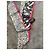 Chanel Slim Bandeau 22A nero & bianco & fucsia Fuschia - vista 2