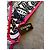 Chanel Slim Bandeau 22A nero & bianco & fucsia Fuschia - vista 3