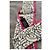 Chanel Slim Bandeau 22A nero & bianco & fucsia Fuschia - vista 4