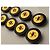 Set di 9 bottoni vintage Chanel "haute couture" neri e dorati con logo CC - vista 10