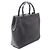 Borsa a mano Gucci Bamboo nera in pelle e tela Nero - vista 2