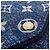 Sarah Cartera de denim jacquard Monogram Louis Vuitton Azul Dorado Azul marino Monograma - vista 7