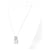 Collana Hermès O'Kelly PM Argento Taupe - vista 5