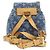 PM Rucksack Monogram Denim Louis Vuitton Blau - Ansicht 2