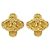 Goldene Clip-Ohrringe Chanel 03822