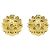 Orecchini a clip dorati Chanel D'oro