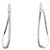 Tiffany & Co Orecchini a cerchio Open Heart di Tiffany Argento - vista 2