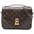 Pochette Metis Monogram Marrone Louis Vuitton