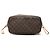 Louis Vuitton Borsa Neverfull MM Monogram Marrone - vista 3